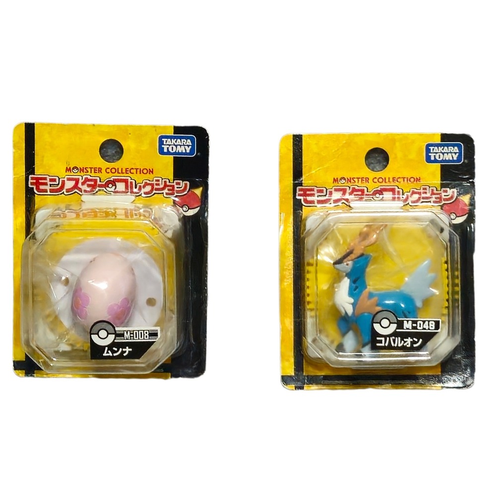 Takara Tomy Pokemon Monster Collection Cobalion M-048 Munna M-008 Figures Set